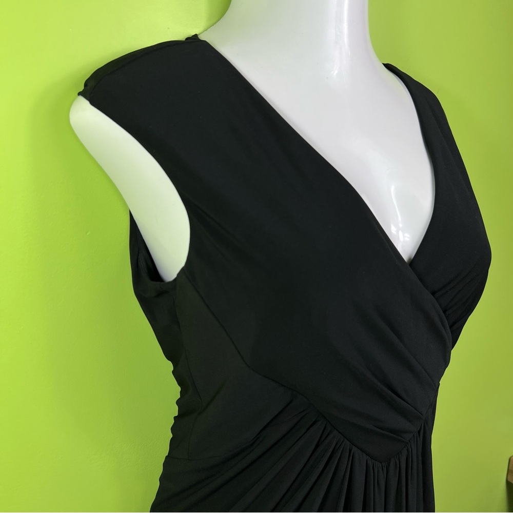 Miss Sixty classic black sleeveless dress defined waist size 8 NWT - Picture 3 of 7